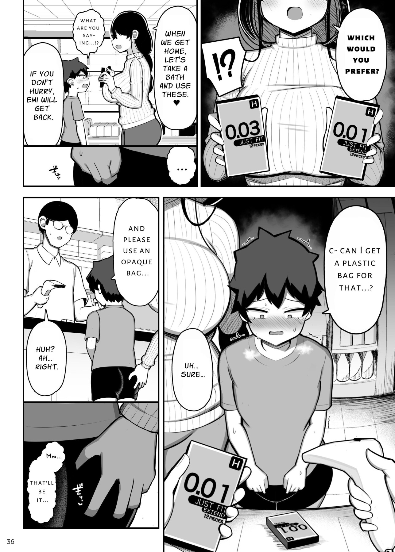 Hentai Manga Comic-Ara Ara Mama and Her Daughter's Boyfriend-Read-36
